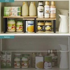 2x Kryddställ Stapelbar Köksarrangör