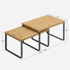 2x Kryddställ Stapelbar Köksarrangör