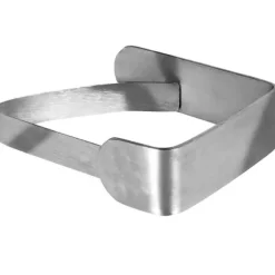 4x stålklämmor hållarklämma för bordsduk, vaxduk, bordsskiva