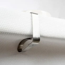 4x stålklämmor hållarklämma för bordsduk, vaxduk, bordsskiva