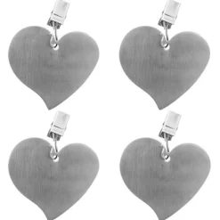 4x stålviktsklämma hållarklämma för duk, vaxduk, bordsskiva