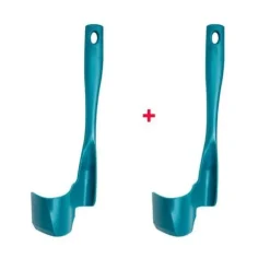 2x01Blå - Roterande spatel för Thermomix TM5T-M6-TM31, kökstillbehör, matlagningsverktyg, set med