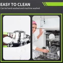 YC Kitchen Vitlökspress Rostfritt Stål Ergonomisk Halkfri