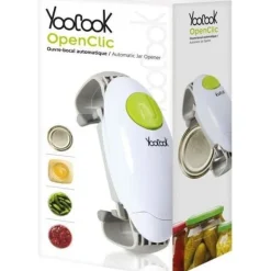 YOOCOOK elektrisk automatisk burköppnare för diametrar från 1,25" till 4,0"