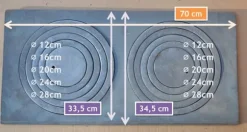 ZAG57 - 70 x 33,5 cm