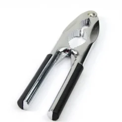 Zinklegering Nötknäppare Halkfritt grepp Mutterskärare Köksverktyg Svart