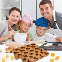 ZOOMPIL Halloween Silikonformar 4 delar Bruna