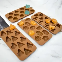 ZOOMPIL Halloween Silikonformar 4 delar Bruna